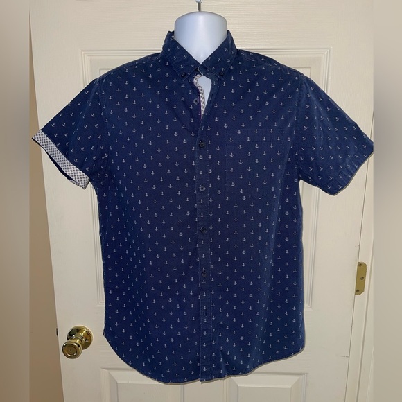 Cactus Man by Ricky Singh button down shirt - size L - Picture 1 of 7